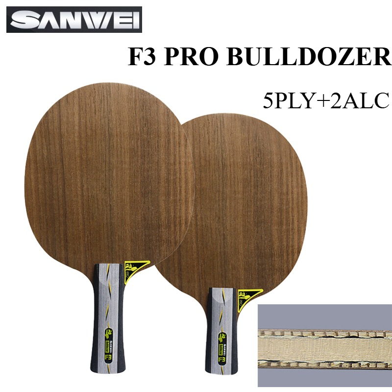 Table Tennis Pro - SANWEI F3 PRO BULLDOZER Pala de