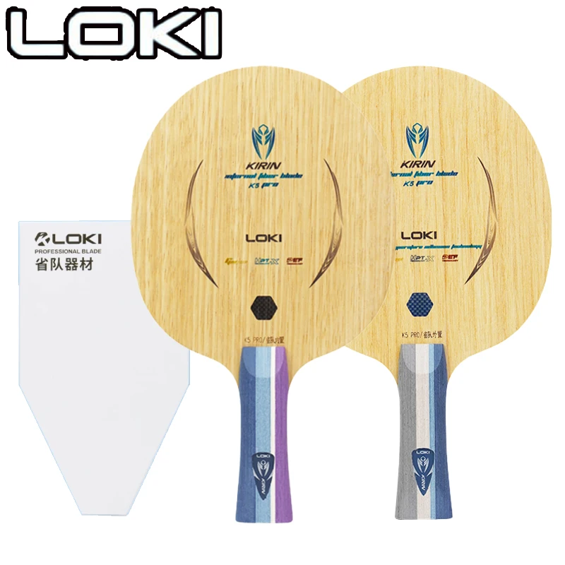 Table Tennis Pro - LOKI Kirin K5 PRO hoja de