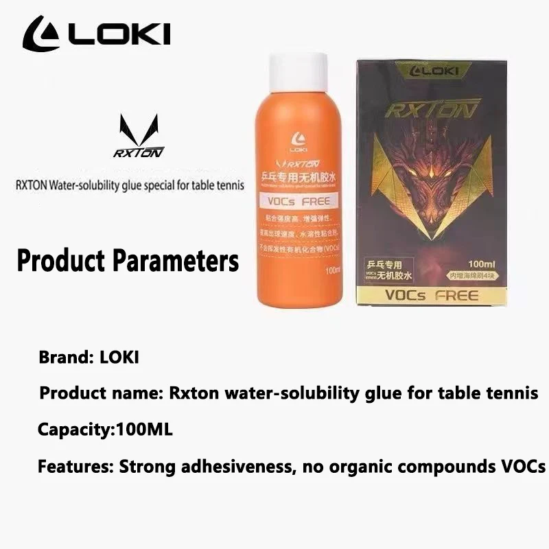 Pegamento a Base de Agua LOKI  - Table Tennis For Sale reseña y precio