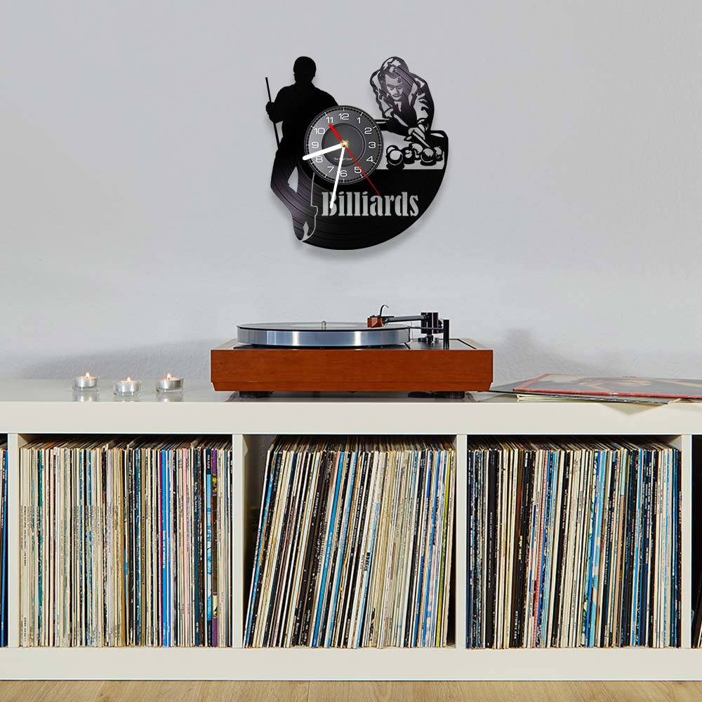 Reloj de pared de vinilo con d - Table Tennis Live reseña y precio