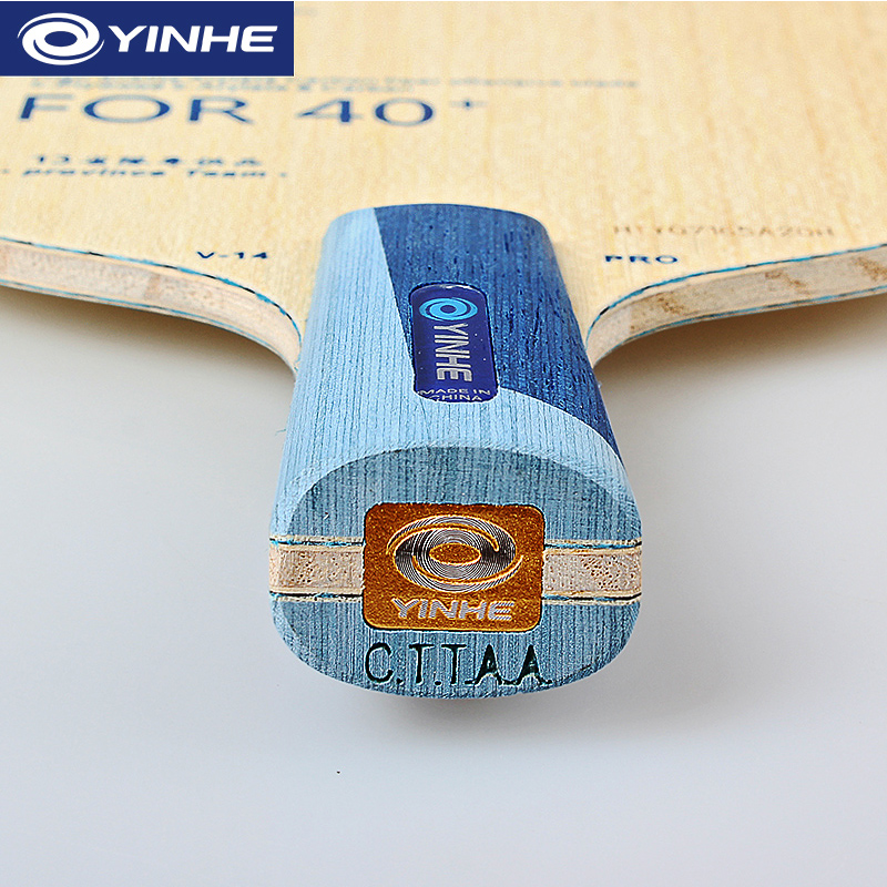 Yinhe V14 Pro hoja de tenis de - Table Tennis Pro reseña y precio