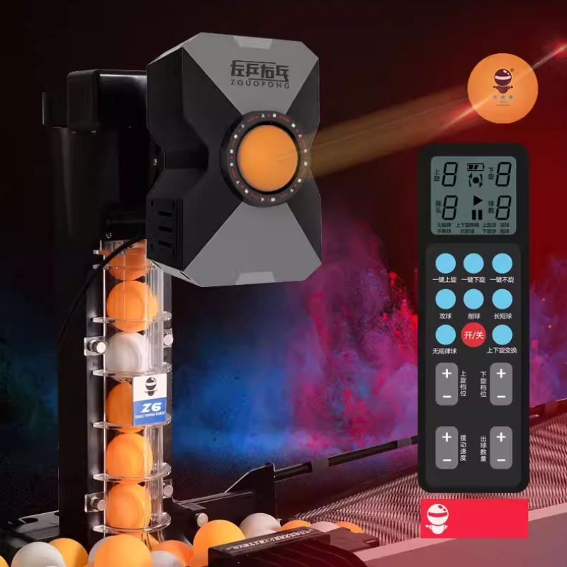 Máquina de Servicio de Tenis d - Table Tennis Gun reseña y precio