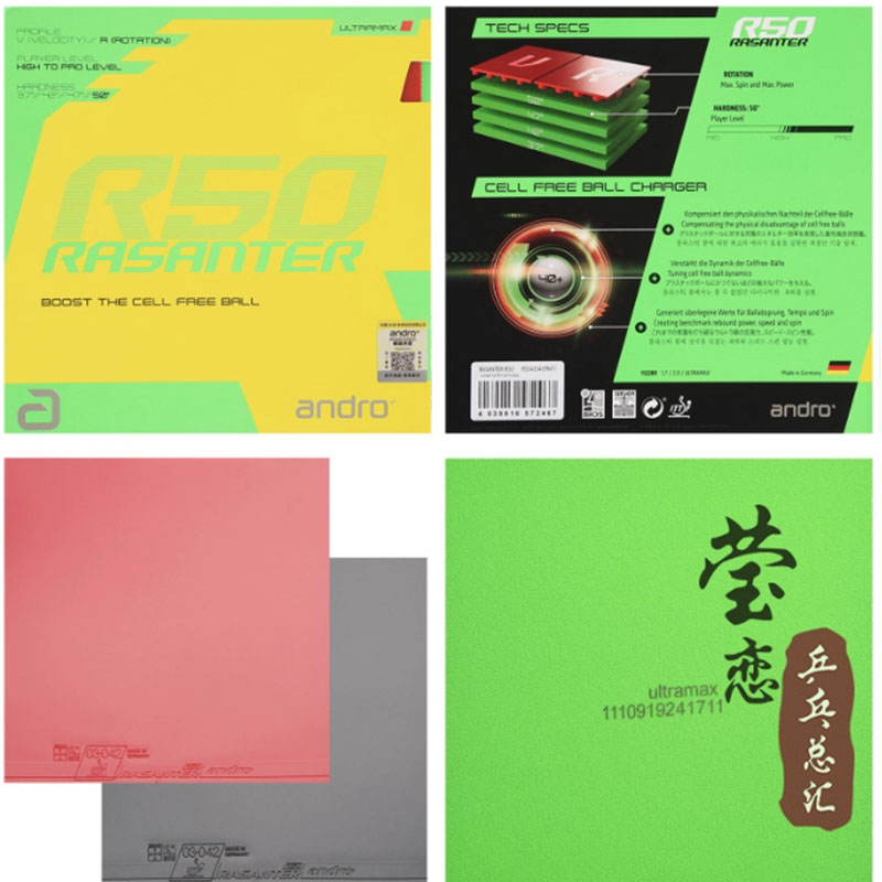 Goma de Tenis de Mesa Andro Ra - Table Tennis For Sale reseña y precio