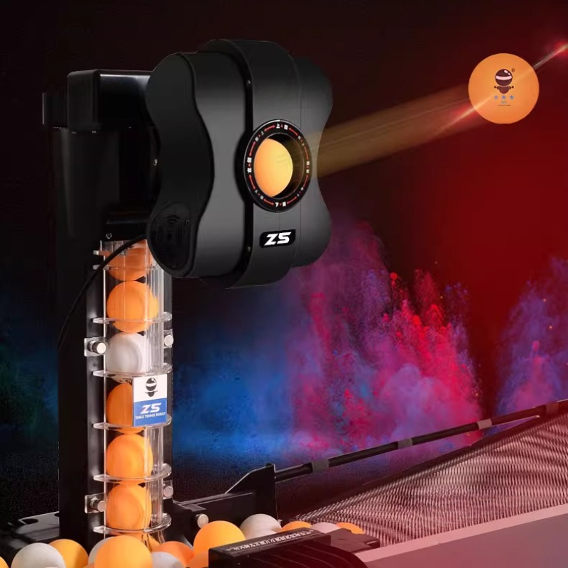 Máquina de servicio de tenis d - Table Tennis Gun reseña y precio