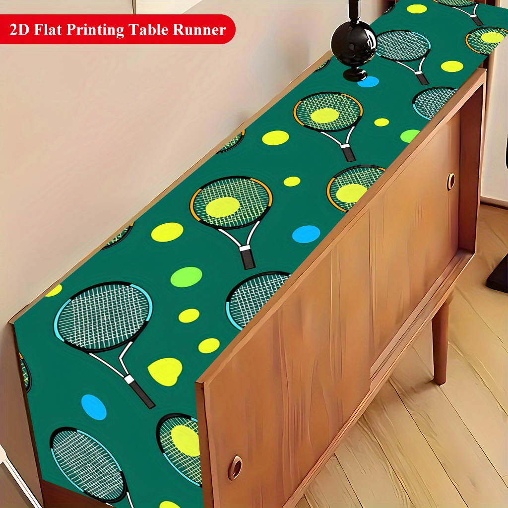 Camino de mesa con diseño de p - Table Tennis Live reseña y precio